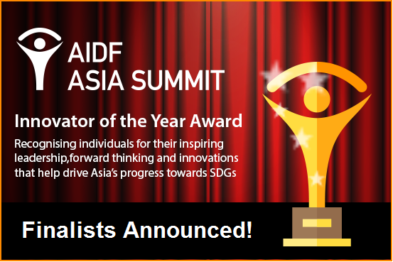 AIDF Asia Innovator of the Year Award finalists announced!