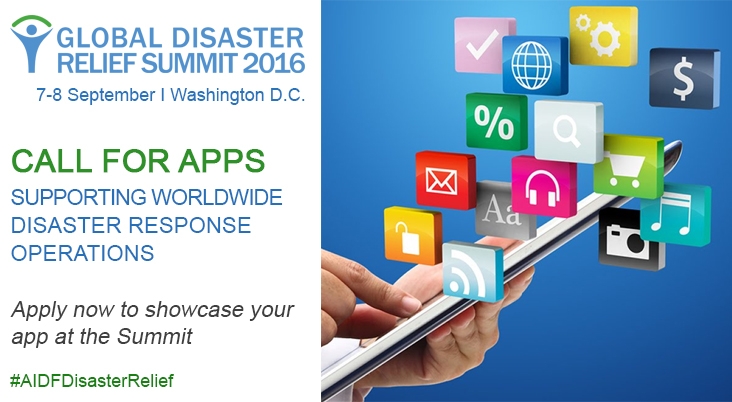 Call for Apps Supporting Worldwide Disaster Response