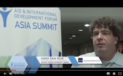 AIDF Asia Summit 2016 - Interview with Hans van Rijn, Asian Development Bank