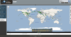 Satcom Direct's Flight Tracker