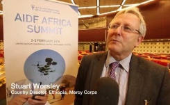 AIDF Africa Summit 2016 - Interview with Stuart Worsley, Mercy Corps